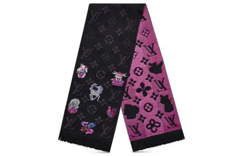 LOUIS VUITTON Knit Scarves Unisex