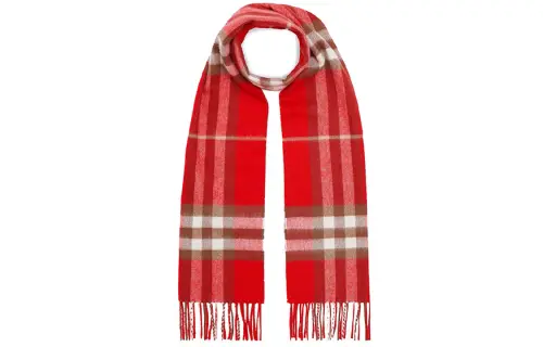 【Previous Season】The classic check cashmere scarf
