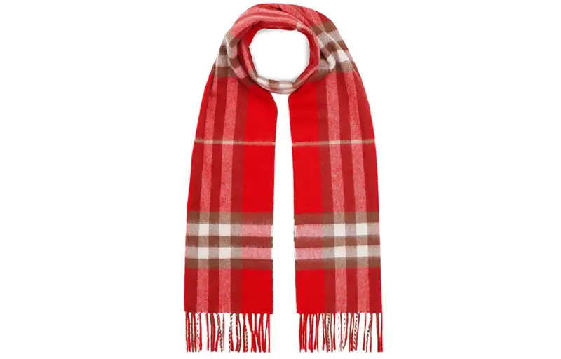 【Previous Season】The classic check cashmere scarf