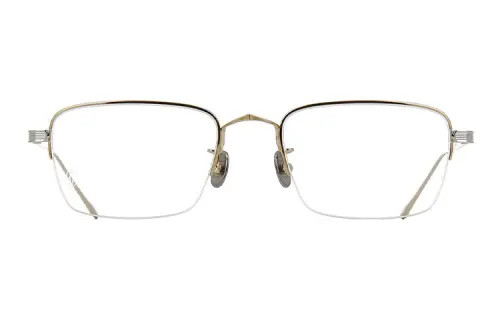 Cartier Prescription Glasses Unisex Gold/Silver