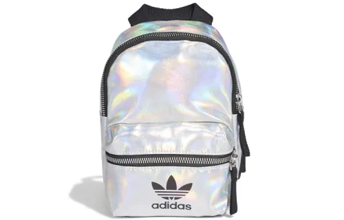 Adidas Originals Trefoil Polyester Backpack Regular Unisex Silver
