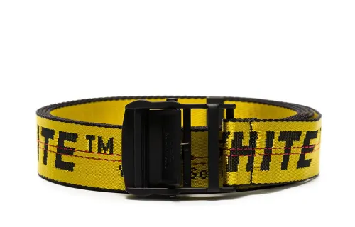 OFF WHITE Polyamide And Polyester Leather Belts Unisex Width 3.5cm