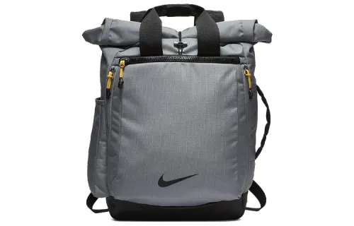 Nike Metal Accessories Polyester Backpack Unisex Gray