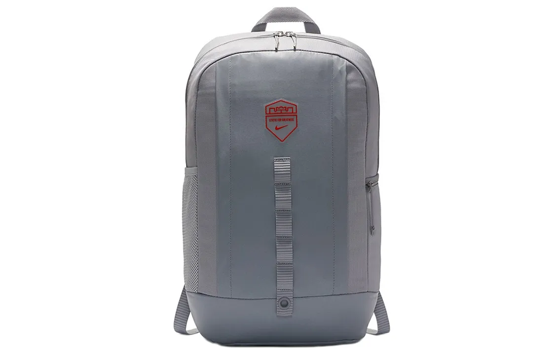 Nike Polyester Backpack Unisex Gray