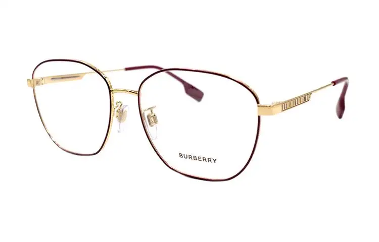 Burberry Prescription Glasses Men's Red Gold