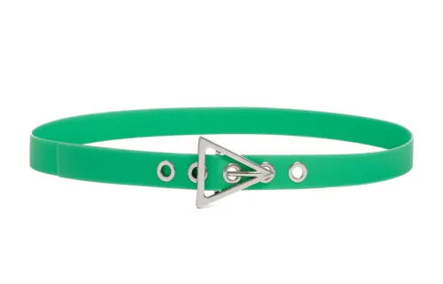 Bottega Veneta Triangle Buckled Belt
