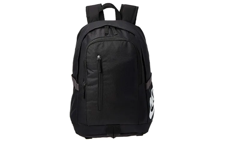 Nike Polyester Backpack Regular Unisex Black