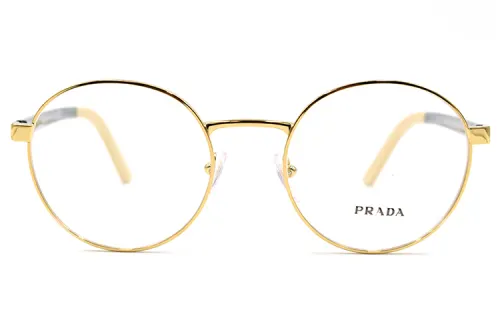 PRADA Prescription Glasses Unisex Mountain Camellia Gold