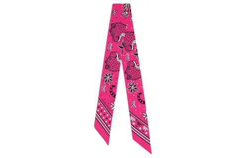 HERMES Scarves Women's Rose Red