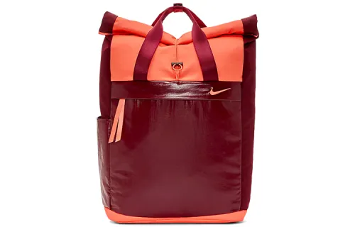 Nike Polyester Training Bag Backpack Unisex Dark Red