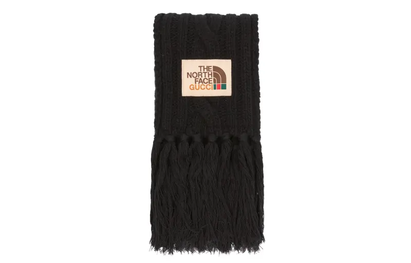 GUCCI X The North Face Wool Knit Scarves Unisex