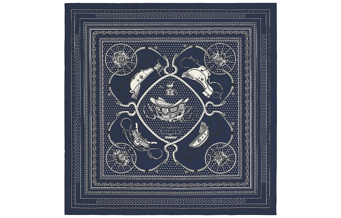 HERMES Cashmere, Mulberry Silk Headwraps Unisex