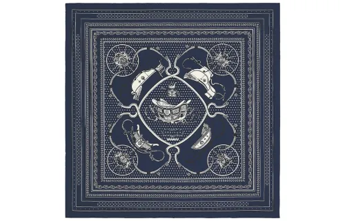 HERMES Cashmere, Mulberry Silk Headwraps Unisex