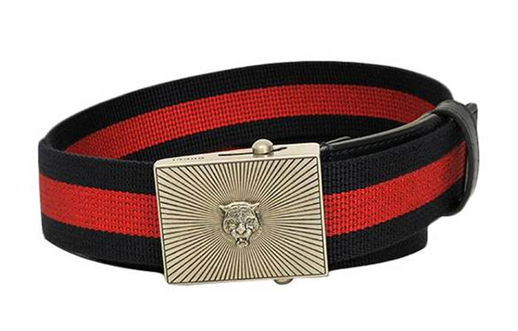 Мужской ремень Gucci (красный)