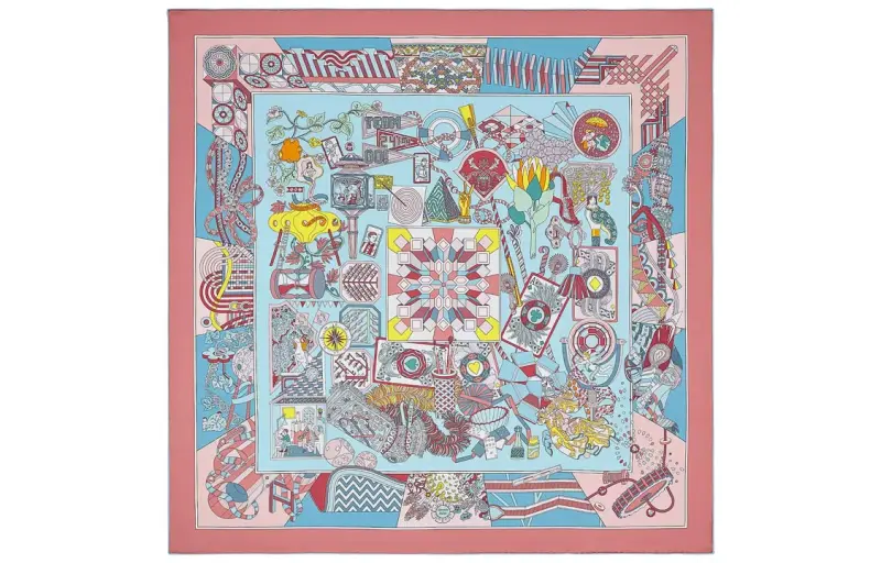 HERMES Scarves Unisex