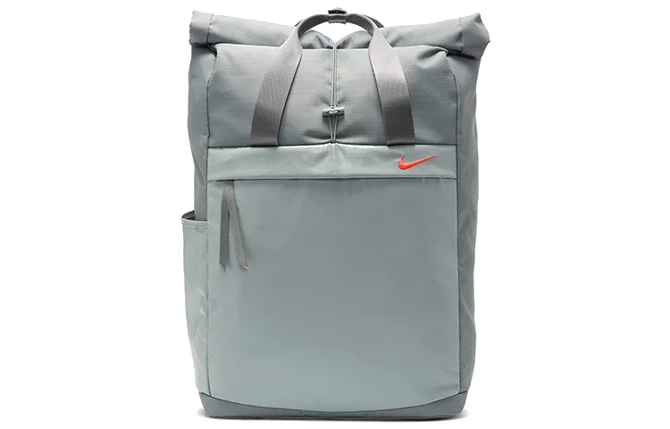 Nike Polyester Backpack Regular Unisex Gray