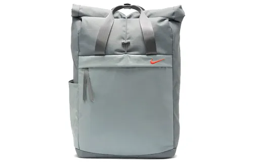 Nike Polyester Backpack Regular Unisex Gray