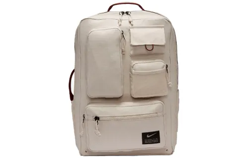 Nike Polyester Backpack Unisex Light Rosewood Umber