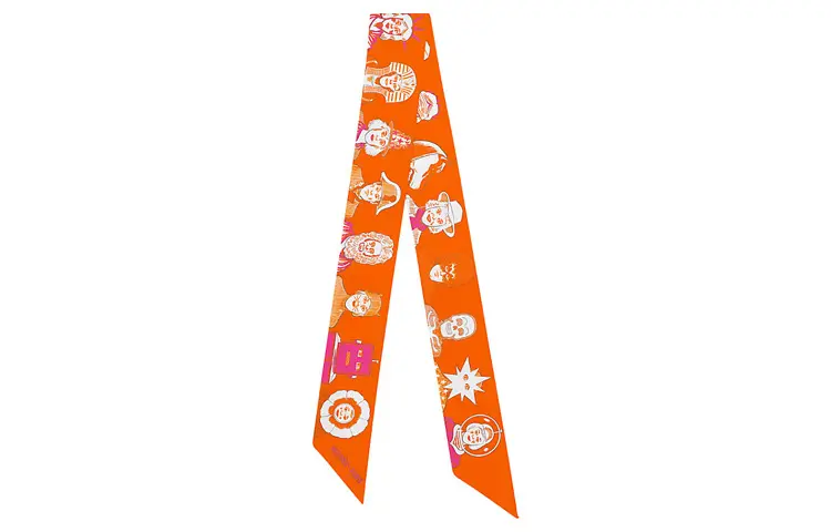 Hermès Pre Owned 2020 Dress Code Twilly Scarf