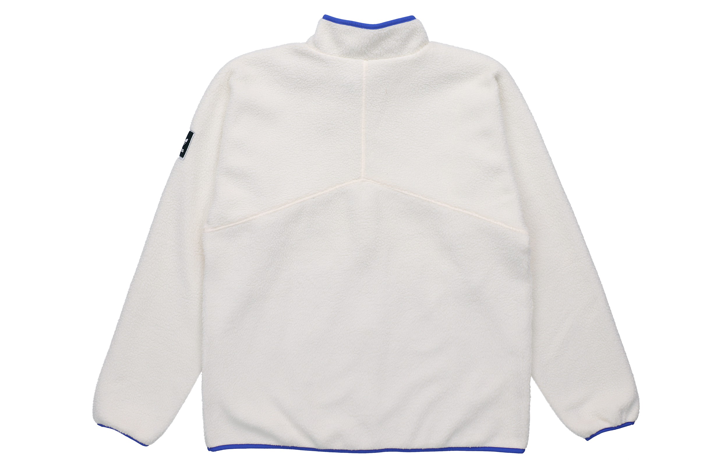 Мужская куртка adidas originals sherpa Full Zip (белая) — фото 2