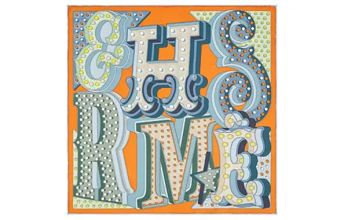 HERMES Scarves Women's Orange