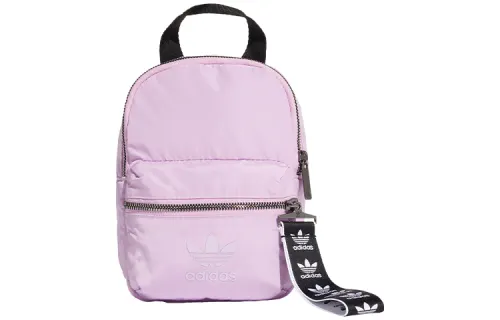 Adidas Originals Polyester Backpack Mini Women's Pink Purple