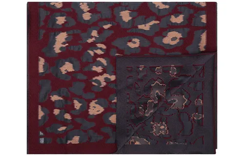 DIOR Knit Scarves Women's Dark Red
