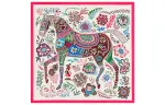 HERMES Knit Scarves Women's Multicolor