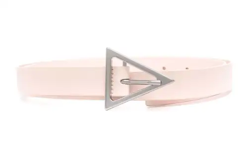 Bottega Veneta Leather Belts Women's Light Pink