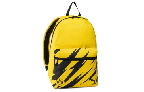 PUMA Patterned Print Fabric Backpack Unisex Yellow