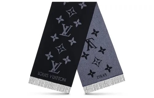 LOUIS VUITTON Studdy Reykjavik Knit Scarves Unisex