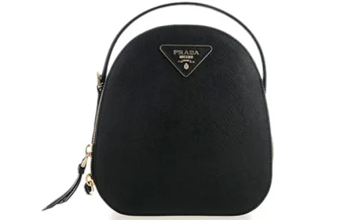 PRADA Cow Leather Backpack Mini Women's Black