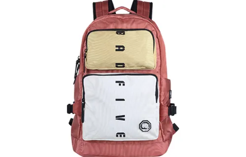 Li Ning Fabric Backpack Regular Unisex Orange/Yellow/White