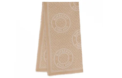 Burberry Knit Scarves Women's Camel