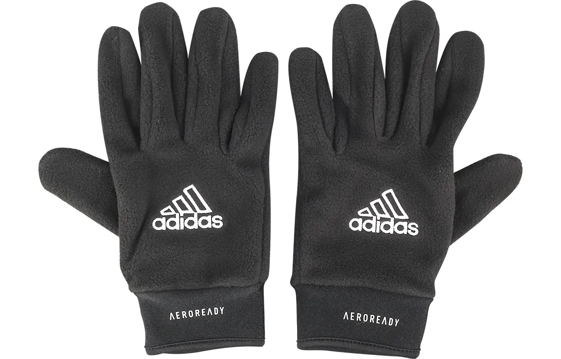 Adidas Polyester Sports Gloves Men's Black White
