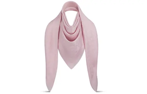 LOUIS VUITTON Monogram Scarves Women's Dark Pink