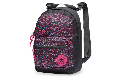 Converse GO LO Polyester Backpack Regular Unisex Fuchsia Black