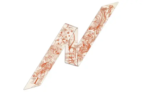 DIOR Scarves Women's Dark Orange