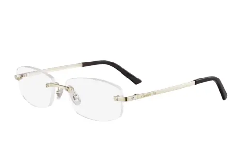 Cartier Rimless Rectangular Glasses
