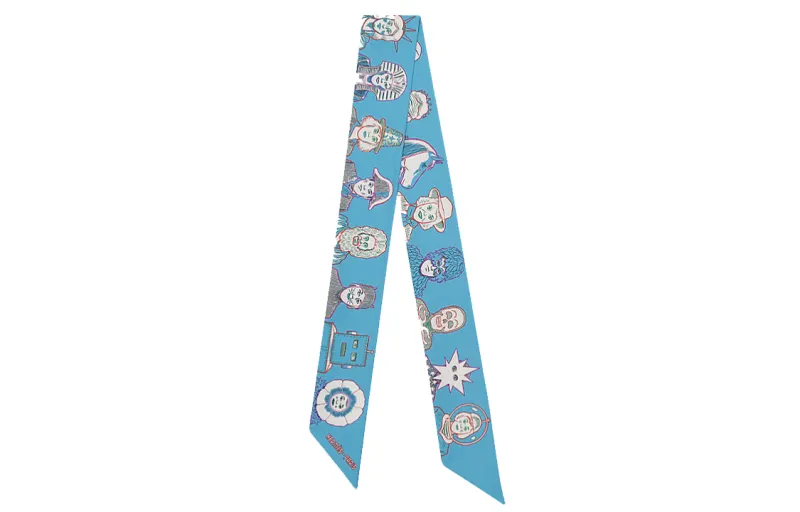 Hermès Pre Owned 2020 Dress Code Twilly Scarf