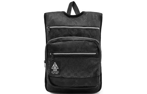 Vans Nylon Backpack Regular Unisex Black Camouflage