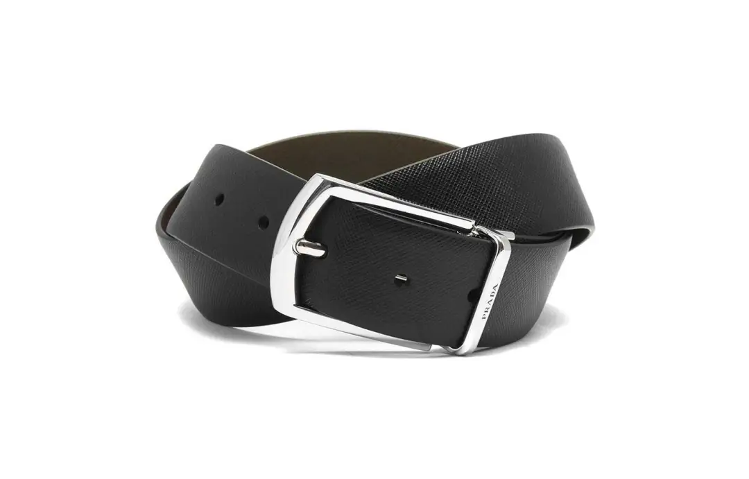 Prada reversible leather belt