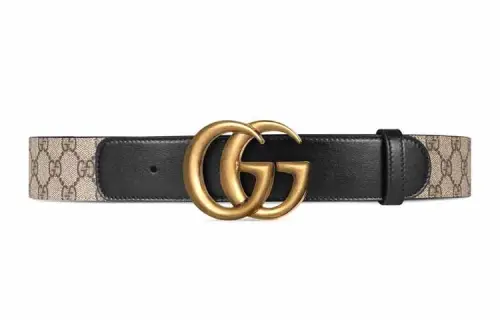 GUCCI Gg Belt Double G Buckle 1.5 Width