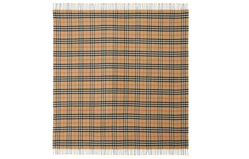 Burberry check bib (pack of two)