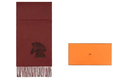 HERMES Knit Scarves Men's