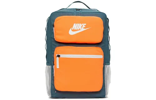 Nike Polyester Travel Bag Backpack Regular Unisex Orange