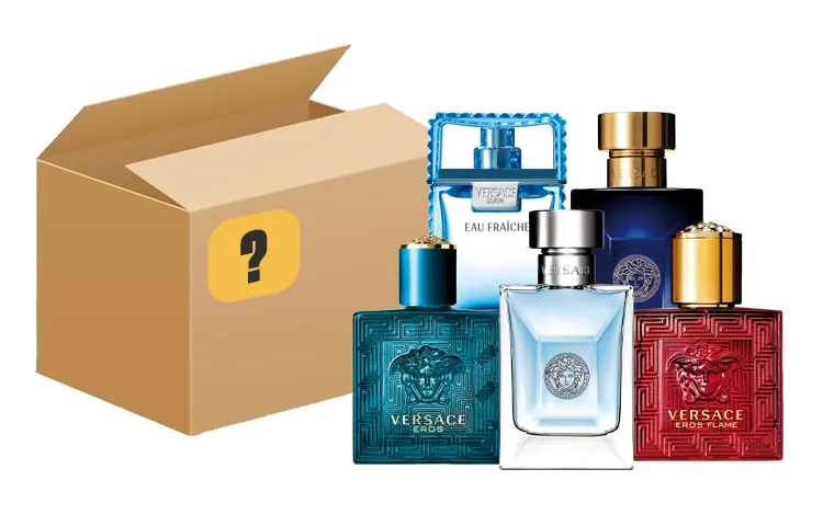 VERSACE Versace, small wooden perfume, woody notes, 5 ml