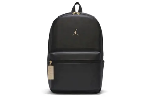 Jordan Polyurethane Backpack Regular Unisex Black