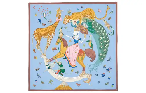 HERMES Dynamic Sharing By Hermes Scarves Women's