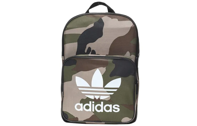 Adidas Originals Trefoil Polyester Backpack Regular Unisex Camouflage